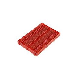 1 pcs : PRT-11317 - SparkFun Accessories Breadboard - Translucent Self-Adhesive (Red)