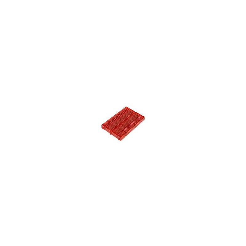 1 pcs : PRT-11317 - SparkFun Accessories Breadboard - Translucent Self-Adhesive (Red)