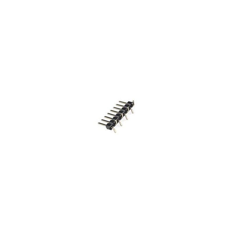 1 pcs : PRT-11541 - SparkFun Accessories Header 8-pin Male SMD 0.1in