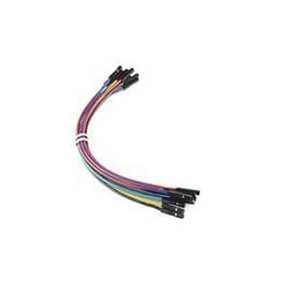 1 pcs : PRT-11710 - SparkFun Accessories Jumper Wires Premium 6in. F/F - 20 AWG (10 Pack)