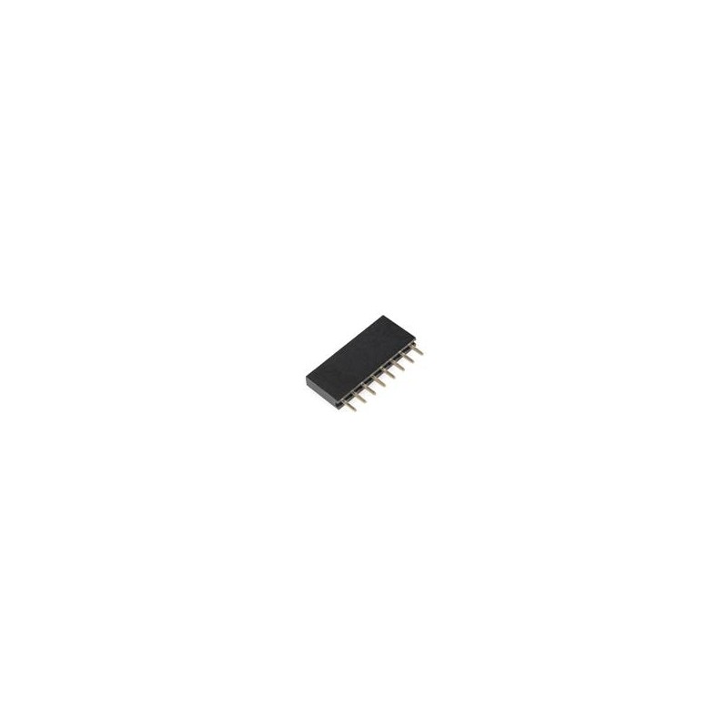 1 pcs : PRT-11895 - SparkFun Accessories Header - 8-pin Female (PTH, 0.1in.)