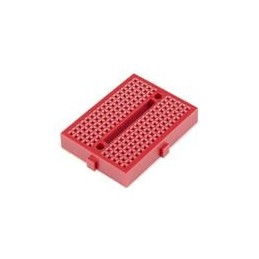 1 pcs : PRT-12044 - SparkFun Accessories Breadboard - Mini Modular (Red)