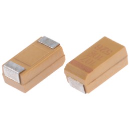 500 pcs - KEMET 100μF MnO2 Tantalum Capacitor 10V dc, T491 Series