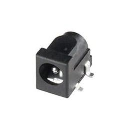 1 pcs : PRT-12748 - SparkFun Accessories DC Barrel Power Jack Connector SMD