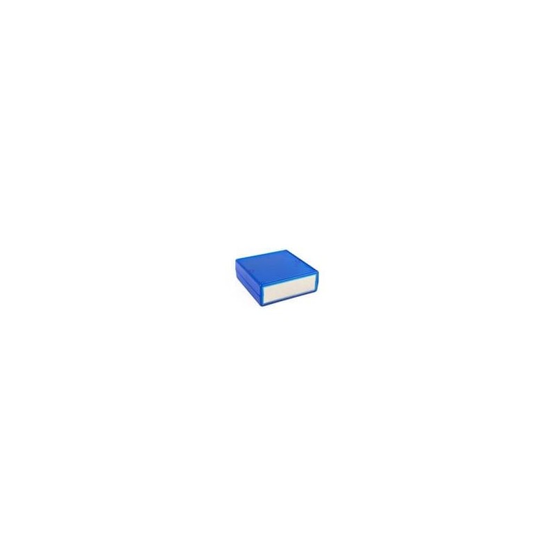 1 pcs : 1593ARALTBU - Enclosures, Boxes & Cases 1593AR ENCL TRANS BLUE