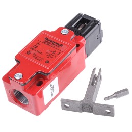 1 pcs - Honeywell GKB Safety Interlock Switch, 1NC/1NO, Keyed Actuator Included, Glass Filled PET
