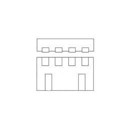 10 pcs : RCLAMP3324T.TCT - ESD Suppressors / TVS Diodes LOW VOLTAGE 4-LINE ESD PROTECT