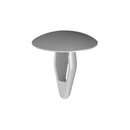 1 pcs : 27AC0019B - Screws & Fasteners Arrow Rivet, .330-.340 Hole, .125-.350 Panel Thk, Black, Nylon, .685 OD