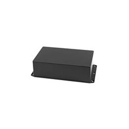 1 pcs : 1591XXESFLBK - Enclosures, Boxes & Cases ABS w/Flanged Lid 7.6x4.4x2.2' Black
