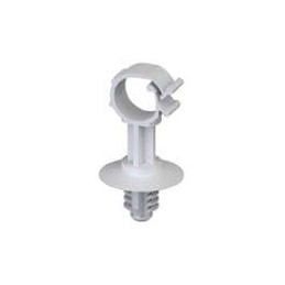 1 pcs : SCCBH-SE-10-19 - Cable Mounting & Accessories Standoff Clamp, 10 mm Spacer, Natural, 1000 per bag, .256-.276 Hole, .031-