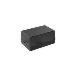 1 pcs : 122,BK - Enclosures for Industrial Automation 4.10 x 2.60 x 2.00' BLACK