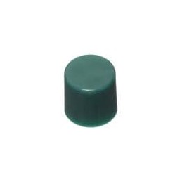 10 pcs : 700C1GRN - Switch Fixings Round Switch Cap Green