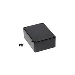 1 pcs : 1591SBK - Enclosures, Boxes & Cases Flame Retardant ABS 1.6x3.2x4.3' Black