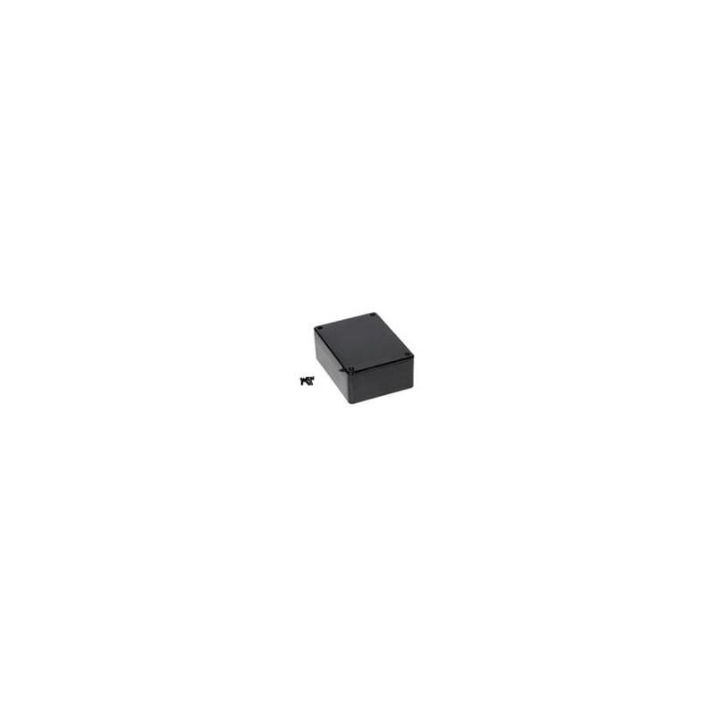 1 pcs : 1591SBK - Enclosures, Boxes & Cases Flame Retardant ABS 1.6x3.2x4.3' Black