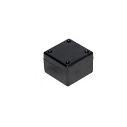 1 pcs : 1594ABK - Enclosures, Boxes & Cases Flame Retardant ABS 1.1x2.2x2.2' Black