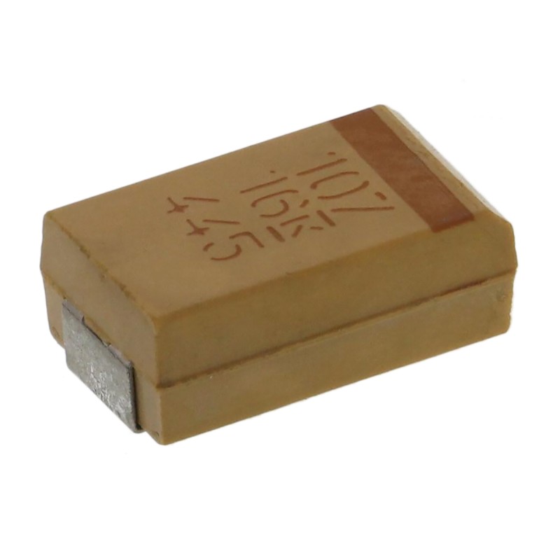 500 pcs - KEMET 100μF MnO2 Tantalum Capacitor 16V dc, T491 Series