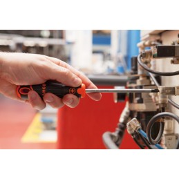 1 pcs - Bahco Phillips Screwdriver, PH0 Tip, 200 mm Blade, 295 mm Overall