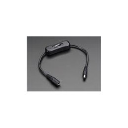 1 pcs : 1125 - Adafruit Accessories In-line power switch for 2.1mm barrel jack