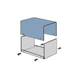 1 pcs : CR421 Plain - Racks & Rack Cabinet Accessories Crown Royal Chassis D W H 4 x 2.125 x 1.625