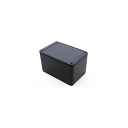 1 pcs : RL6465BK - Enclosures, Boxes & Cases Box w/o Flanges-Blk 5.91x3.94x3.54 ABS
