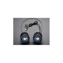 1 pcs : 1363 - Adafruit Accessories USB Powered Speakers