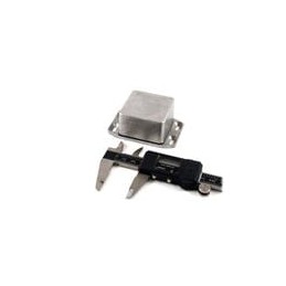 1 pcs : 1590WLBFL - Enclosures, Boxes & Cases Diecast w/Flange 2x1.1x2' Natural