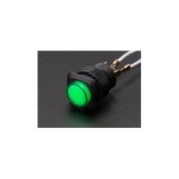 1 pcs : 1440 - Adafruit Accessories Illuminated Green Momentary Pushbutton