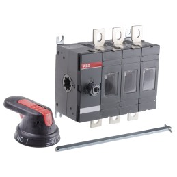 1 pcs - ABB 3P Pole Base Mounting Isolator Switch - 200A Maximum Current, 144kW Power Rating, IP65