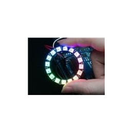 1 pcs : 1463 - Adafruit Accessories NeoPixel Ring 16xWS2812 w/drivers
