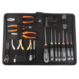 1 Kit - Bahco 17 Piece Electricians Tool Kit with Pouch