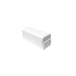 1 pcs : S1A-361413-K - Battery Enclosures WALLMNT AA BATT ENCL 3.6 x 1.44' WHITE