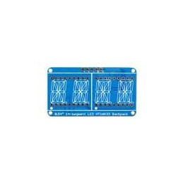 1 pcs : 1910 - Adafruit Accessories Adafruit 14-segment LED Alphanumeric Backpack - STEMMA QT