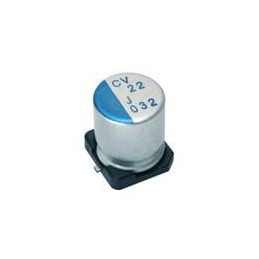 10 pcs : PCV1E560MCL1GS - Aluminium Organic Polymer Capacitors 56uF 25 Volts 20% AEC-Q200