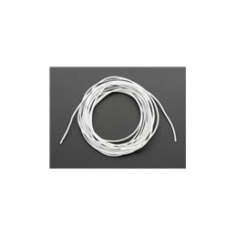 1 pcs : 2006 - Adafruit Accessories Silicone Cover Stranded-Core Wire - 2m 30AWG White