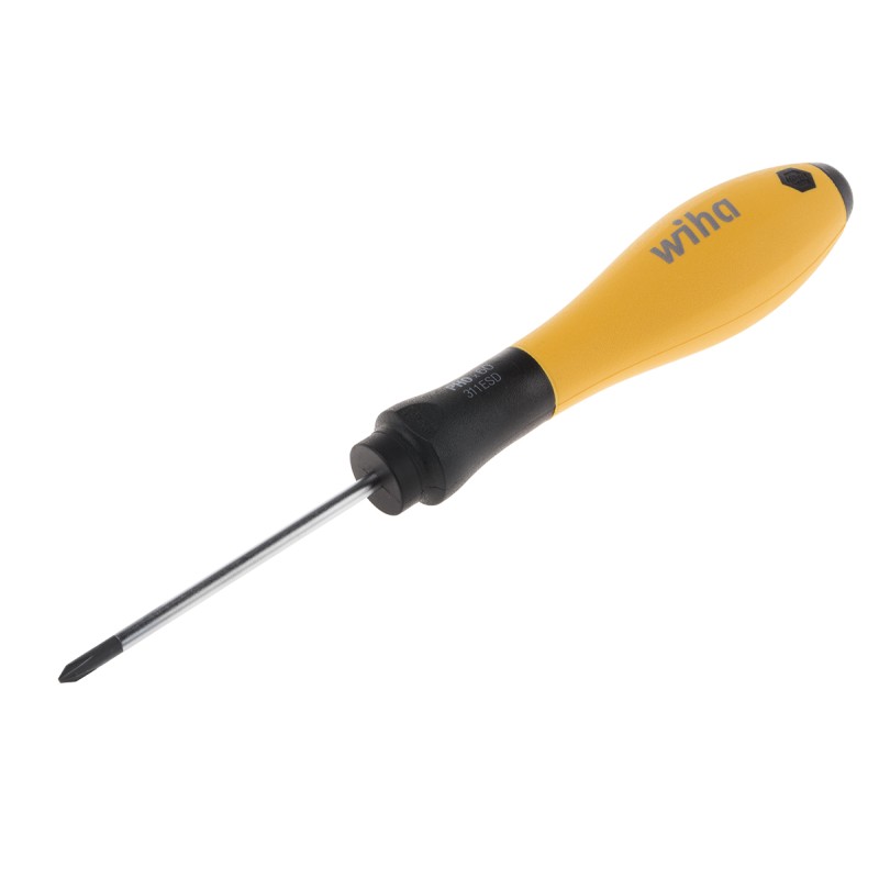 1 pcs - Wiha Phillips Screwdriver, PH0 Tip, 60 mm Blade, 164 mm Overall