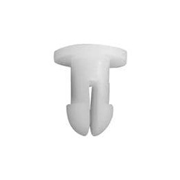 10 pcs : 27PIF0048 - Screws & Fasteners Push In Fastener, .160 Hole, .315 Panel Thk, Natural, Nylon, .391 OD