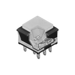1 pcs : UB25KKG015C-JB - Pushbutton Switches LOW PROFILE PUSHBUTTON