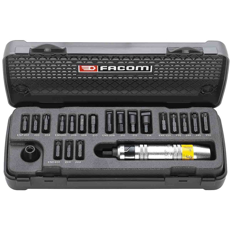 1 pcs - Facom Screwdriver Bit Set 20 Pieces