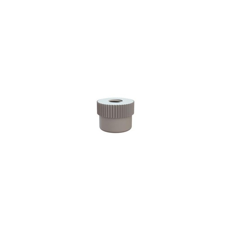 1 pcs : 0801032TNA - Screws & Fasteners Thumb Nut, Knurled, 10-32 Thread, .325 Height, Natural, Nylon, .425 OD