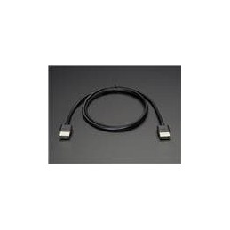 1 pcs : 2421 - Adafruit Accessories Slim HDMI Cable - 900mm / 3 feet long