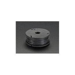 1 pcs : 2517 - Adafruit Accessories Silicone Cover Stranded-Core Wire - 25ft 26AWG - Black