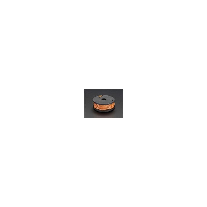 1 pcs : 2520 - Adafruit Accessories Silicone Cover Stranded-Core Wire - 25ft 26AWG - Orange