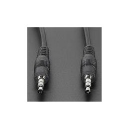 1 pcs : 2698 - Adafruit Accessories 3.5mm Male/Male Stereo Cable - 1m