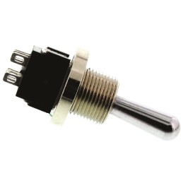 1 pcs - KNITTER-SWITCH Toggle Switch, Panel Mount, On-On, DPDT, Solder Terminal, 250V ac