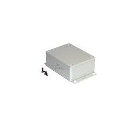 1 pcs : 1591SF2GY - Enclosures, Boxes & Cases ABS w/Bottom Flange 4.3x1.6x3.2' Grey
