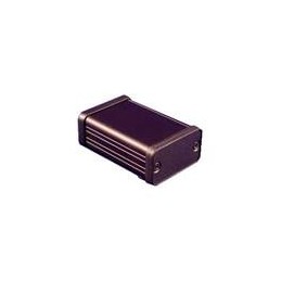 1 pcs : 1455D602BK - Enclosures, Boxes & Cases Alum w/Plastic Ends 2.36x1.76x.99' Black