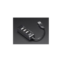 1 pcs : 2998 - Adafruit Accessories USB Mini Hub with Power Switch