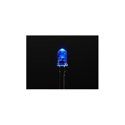 1 pcs : 301 - Adafruit Accessories Super Bright Blue 5mm LED 25 Pack