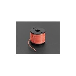 1 pcs : 3165 - Adafruit Accessories Silicone Cover Stranded-Core Wire - 50ft 30AWG Red