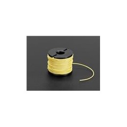 1 pcs : 3167 - Adafruit Accessories Silicone Cover Stranded-Core Wire - 50ft 30AWG Yellow